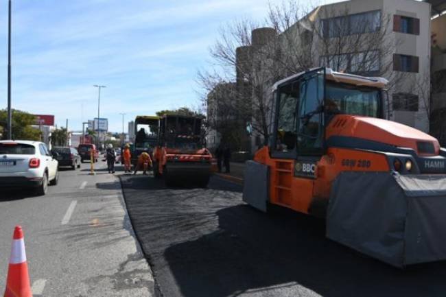 La Av. Colón se encuentra en proceso de rehabilitación