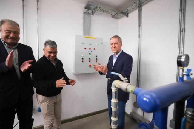 Un Rincón del departamento Rio Segundo ya disfruta del agua potable