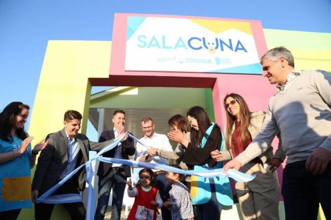 En Villa Fontana, se inauguró la Sala Cuna número 450