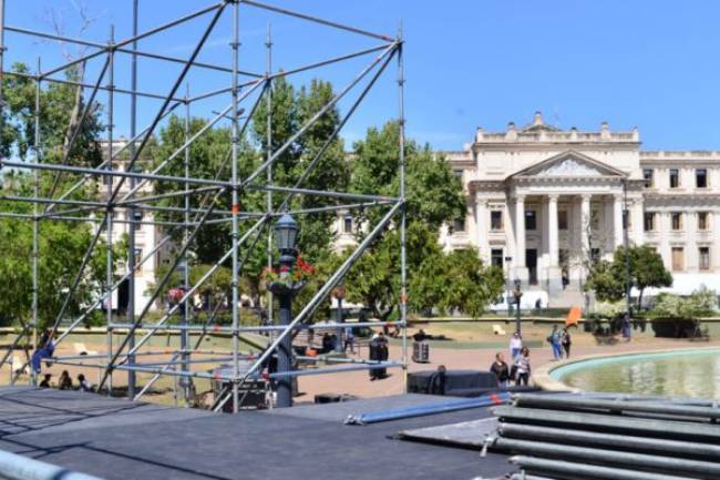 La Supermanzana de la Intendencia se prepara para los shows de la Feria del Libro 2022