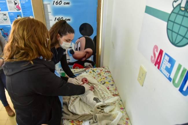 Comienza en el Parque Pereira y Domínguez   una nueva campaña de inoculación para niños