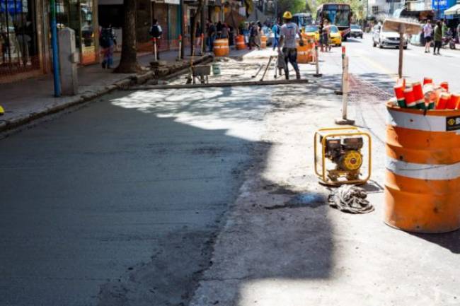 Avanzan los trabajos de rehabilitación en Av. General Paz