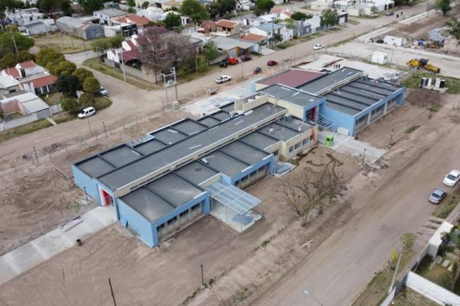Importantes obras avanzan e Las Varillas