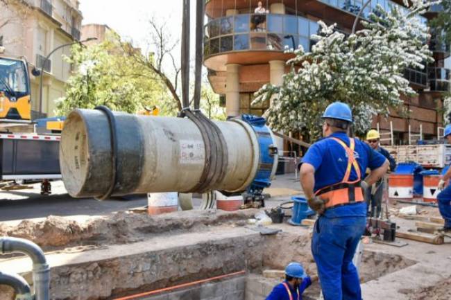 Vecinos de Nueva Córdoba y Güemes ya cuentan con un mejor caudal y presión de agua 