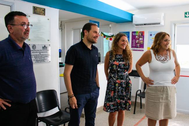 La Subsecretaría de Articulación Federal del Ministerio de Salud Nacional recorrió importantes espacios de atención primaria de Villa María