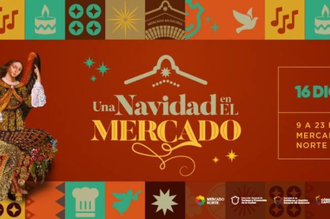 El Mercado Norte de la ciudad de Córdoba invita a celebrar la Navidad