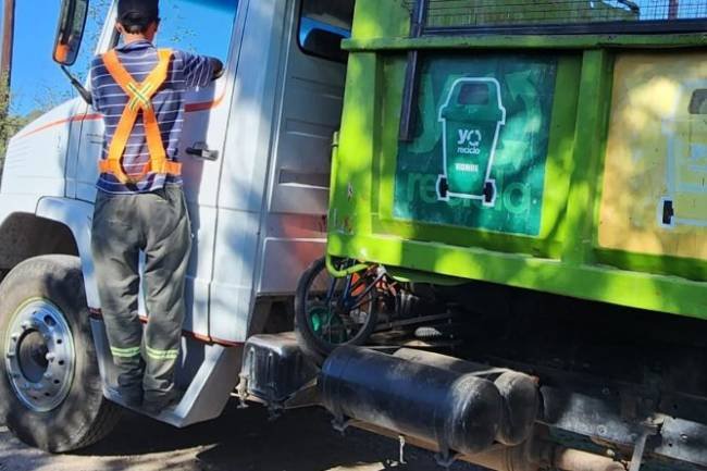 En Agua de Oro, logran recuperar 10.000 kilos de residuos reciclables por mes