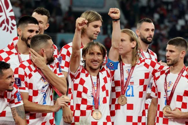 La Croacia   del buen fútbol, se quedó con el tercer puesto en QATAR 2022