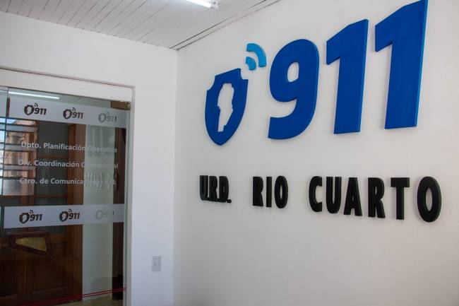 Río Cuarto: Se puso en marcha el Centro de Comunicación 911