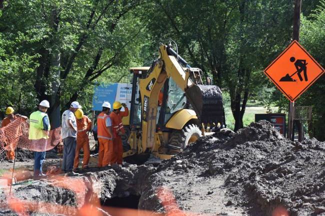 Importante avance de la obra de Acueducto Punilla Sur