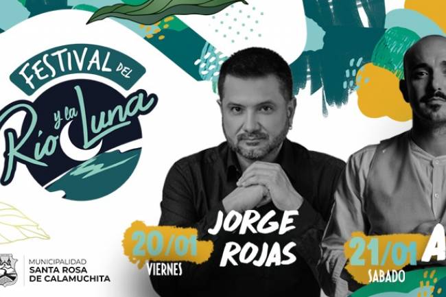El Festival del Rio y la Luna se lucirá con dos grandes artistas