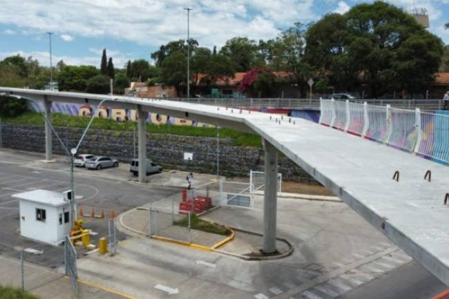 Importante avance de la megaobra de Ciclovía Elevada