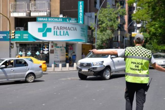 Rige un corte de tránsito en Bulevar Illia