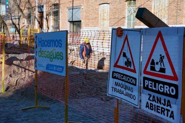 Se pondrá en marcha otra obra de desagüe pluvial en la ciudad de Córdoba