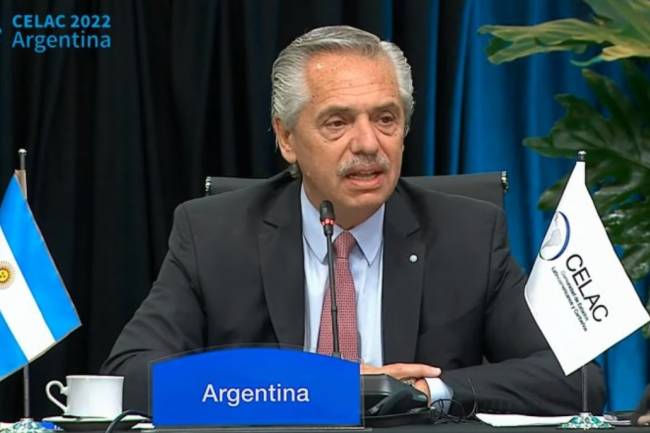 Alberto Fernández abrió la cumbre de la CELAC: llamado de unidad en la región