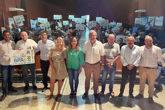 Productores de Inriville recibieron aportes por más de 7  millones de pesos