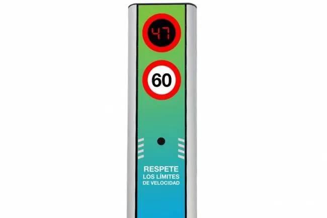 Anisacate: A la vera de la ruta 5, instalarán un tótem indicador de velocidad 
