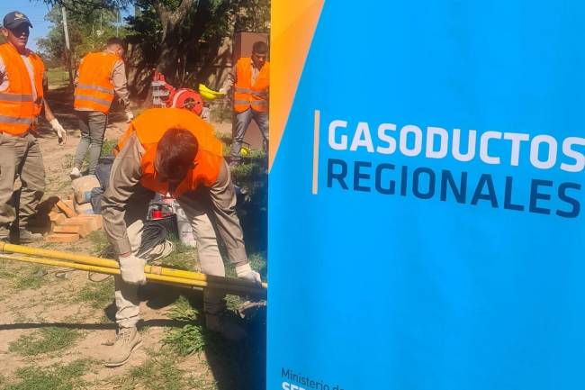 Iniciaron las obras de provisión de gas en barrio El Talar