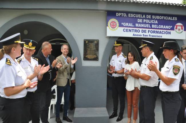 Nueva sede para el añexo de la Escuela de Suboficiales de Policía “Gral. Manuel Belgrano” en San Francisco 