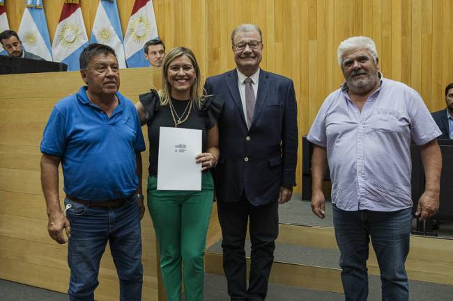 Chuña logró que la Legislatura apruebe la ampliación de su radio urbano