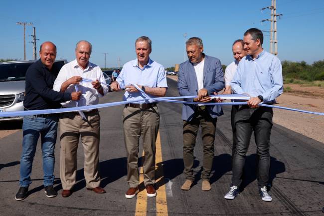 Habilitaron obras viales con uma inversión de más de 700 millones de pesos