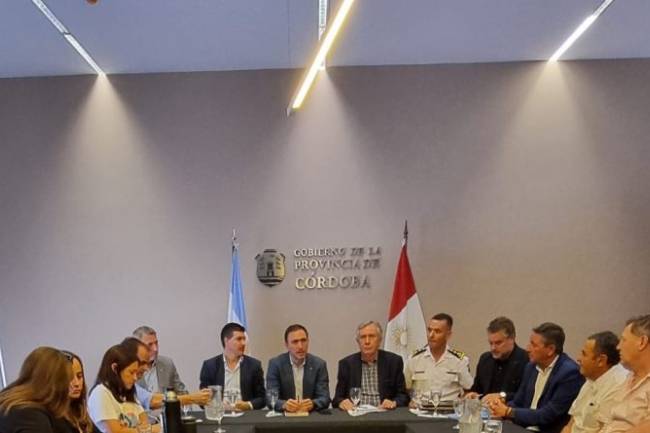 Agua de Oro: El Intendente Belli participó de una nueva mesa reunión de la Mesa Provincia – Municipio