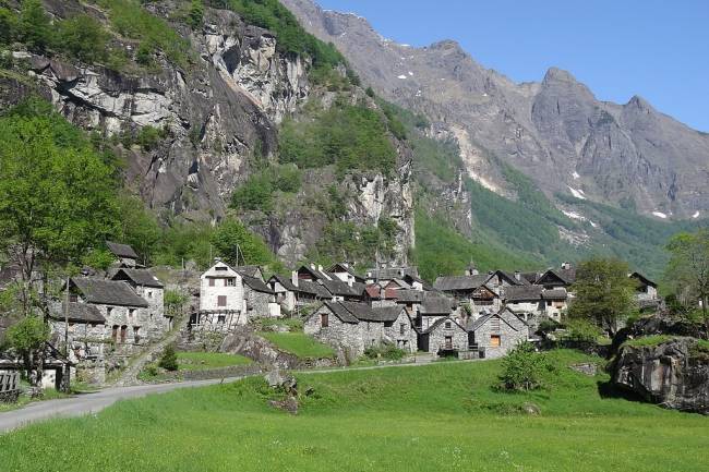 Un poblado suizo que no cuenta con energía eléctrica