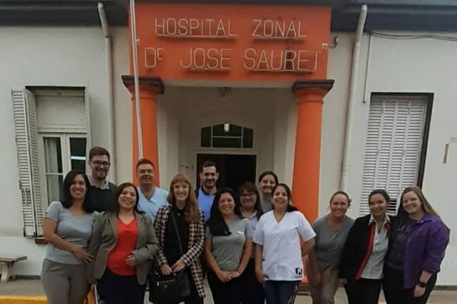 El Hospital Dr. José Sauret  fue distinguido por su buen desempeño