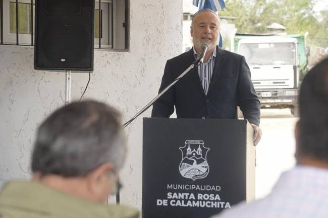 Habilitaron el Parque Industrial en Santa Rosa de Calamuchita