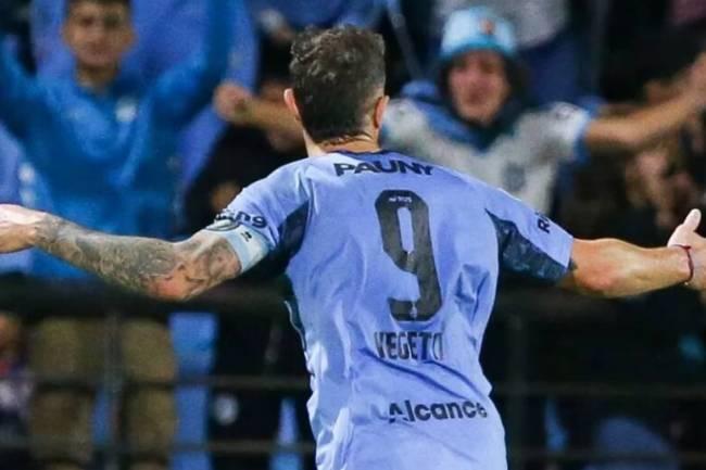 El Pirata sumó de a tres gracias a Vegetti