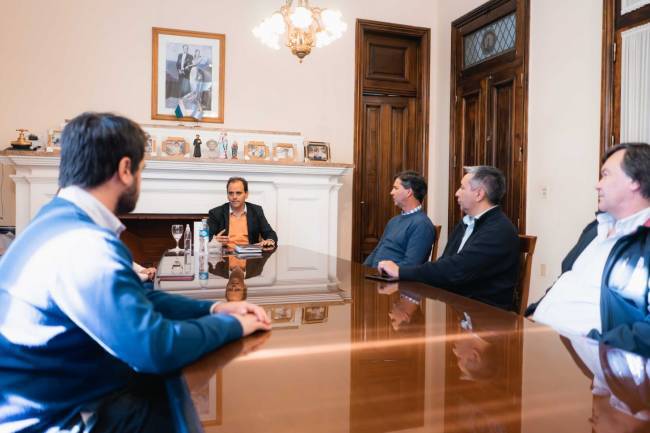 Llamosas se reunió con intendentes del departamento Rio Cuarto