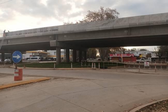 Habilitarán el tránsito en el viaducto elevado