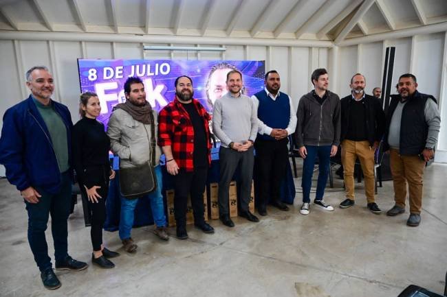 Presentaron el Folk Fest