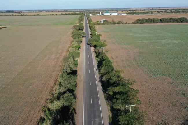 Estación General Paz: la Provincia asfaltó el acceso a la planta BioGas