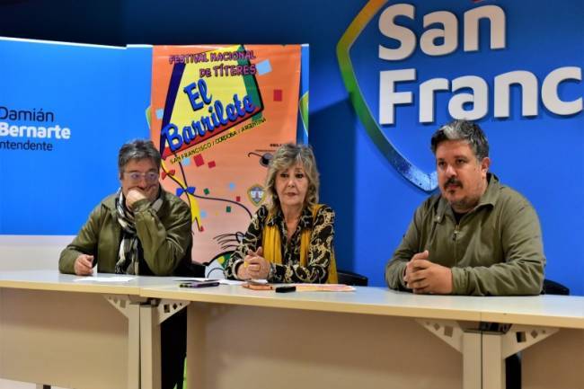 Presentaron la 20º edición del Festival Nacional de Títeres “Barrilete”