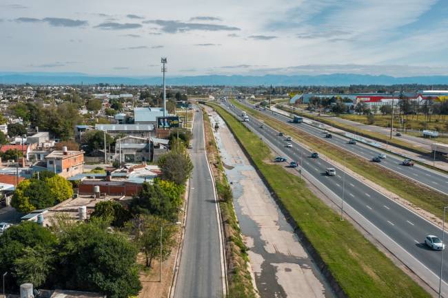 Habilitaron un nuevo tramo pavimentado en el anillo interno de Av. Circunvalación