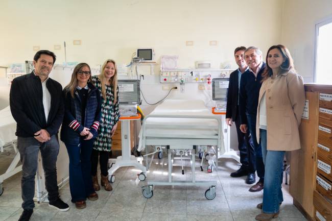 El Hospital Abel Ayerza celebra su aniversario con nuevo equipamiento