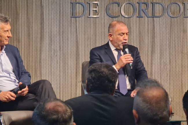 ¨Solo necesitamos una oportunidad”, Luis Juez en la Bolsa de Comercio