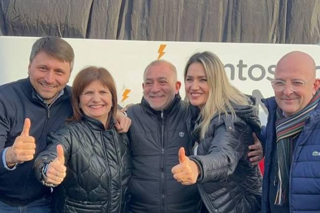 Patricia Bullrich se reunió con Juez y Losada en San Francisco