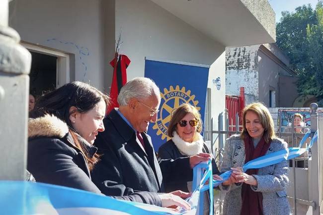 Inauguraron la sede Villa Allende de la Fundación Conin