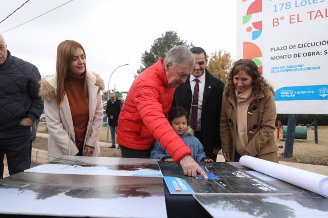 Schiaretti visitó Salsipuedes para supervisar obras