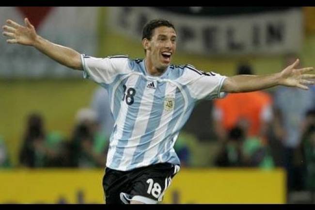 Maxi Rodríguez en festejo de lujo