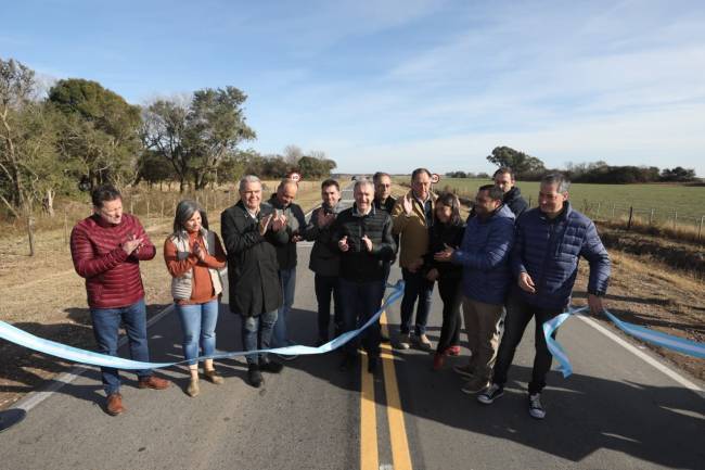 Habilitaron la pavimentación de la ruta Las Isletillas-Punta del Agua