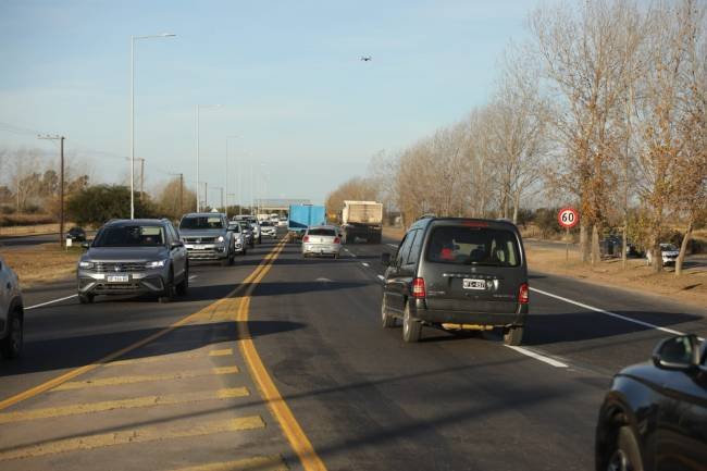 Inauguraron la duplicación de calzada en Av. Luchesse