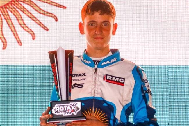 Deportista arroyitense entre  los mejores en el Sudamericano ROTAX PERÚ