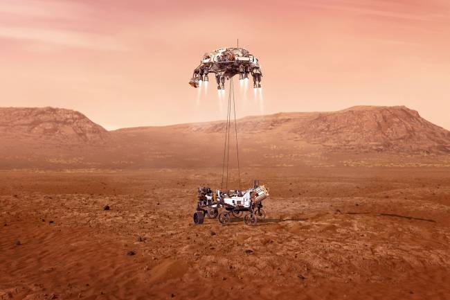 "Materia orgánica diversa" encontrada en Marte por uno de los robot rover de la NASA