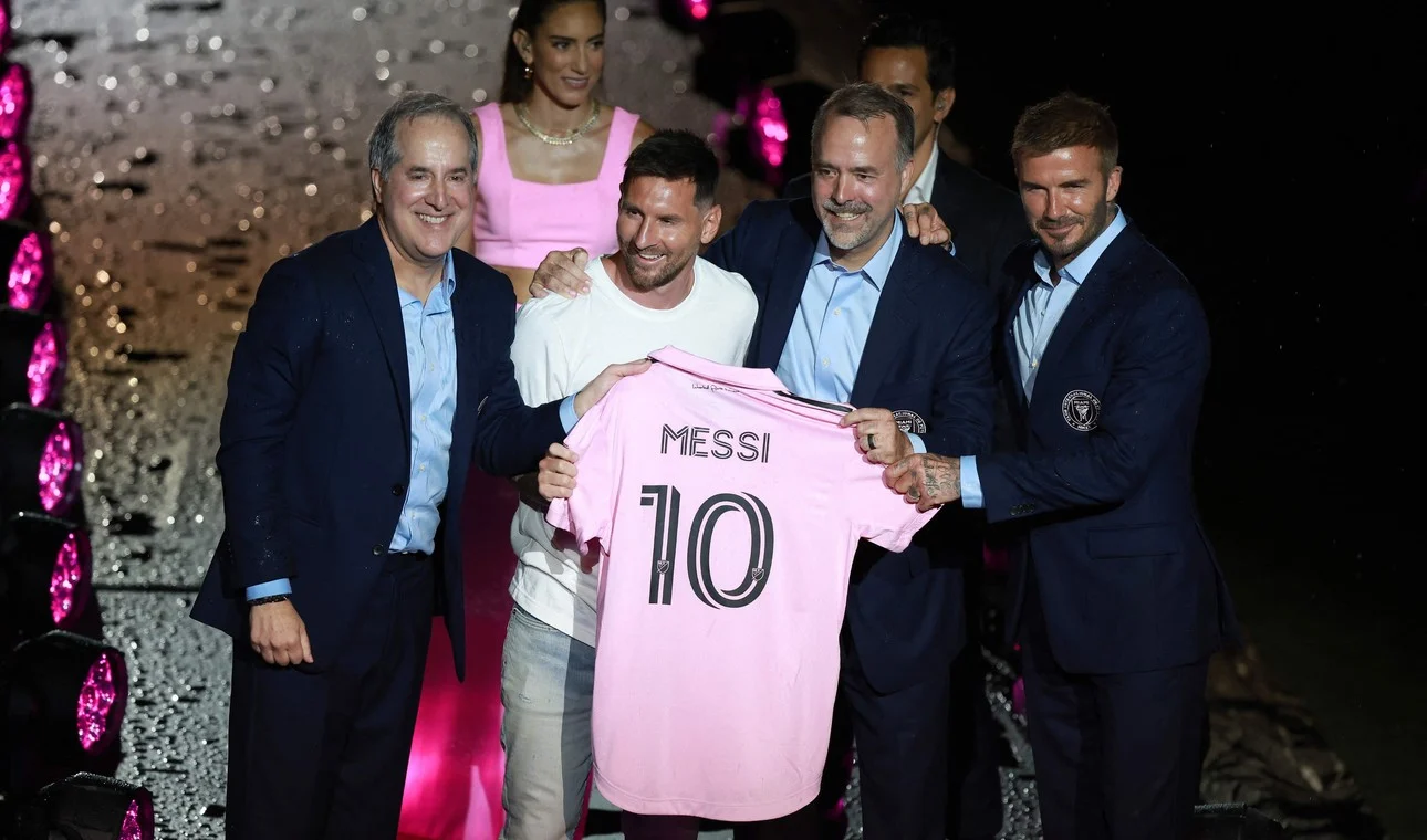 Messi y su presentación "norteamericana"