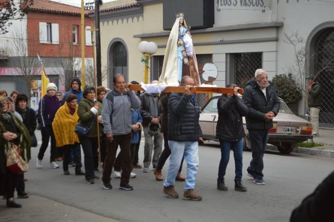 Un domingo de fiestas patronales en Huerta Grande