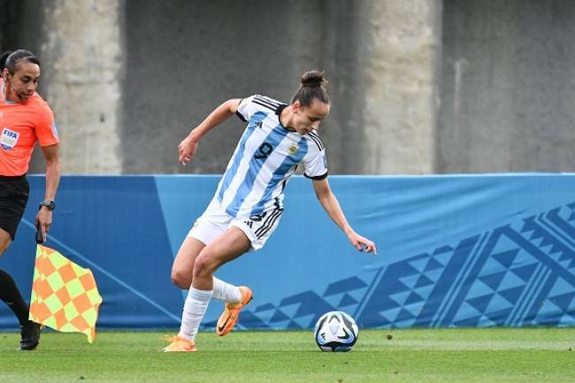 Una promesa joven con acento cordobés dice presente en el Mundial de Fútbol Femenino