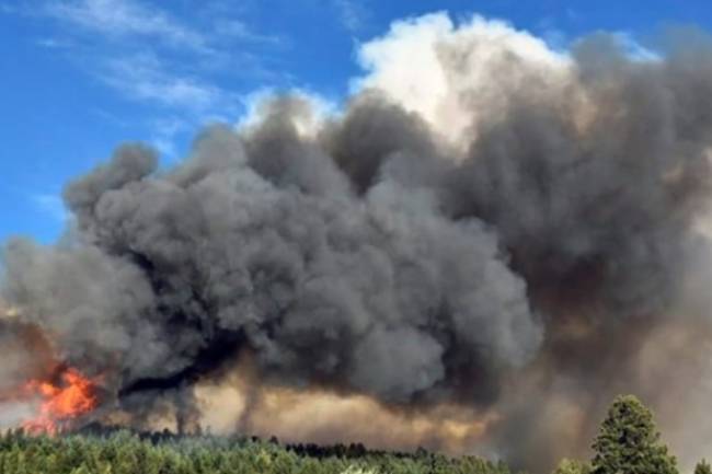 Se extinguieron las llamas en las laderas norte y sur del cerro Uritorco